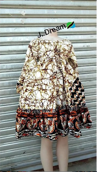 women dress kitenge fabric