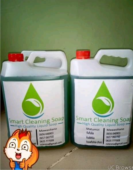 Smart cleaning soap